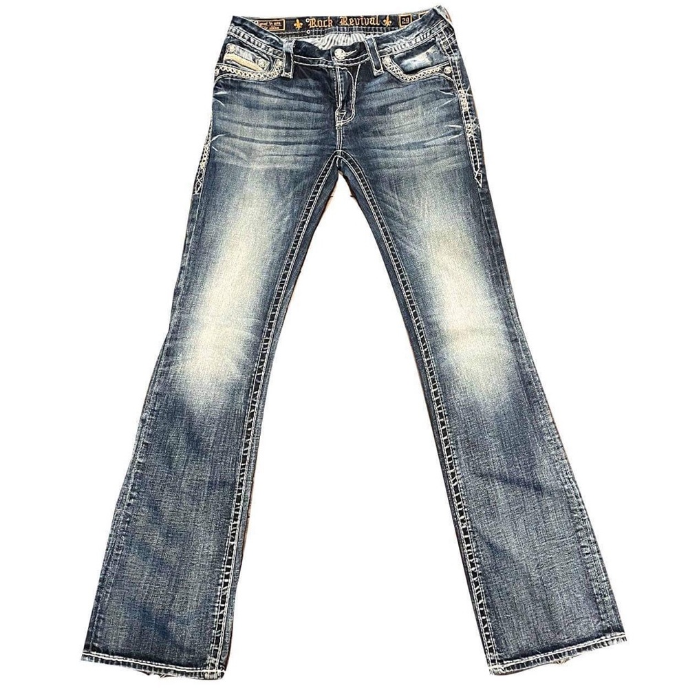Rock Revival Womens Essie Boot Cut Jeans 29